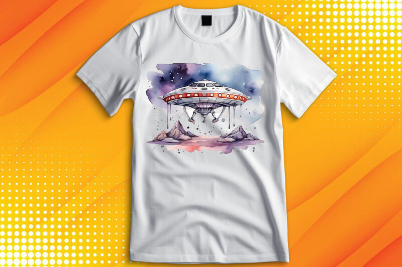 Alien Spaceship T-Shirt