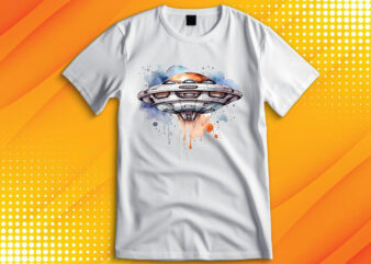 Alien Spaceship T-Shirt