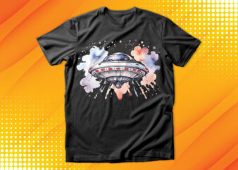 Alien Spaceship T-Shirt