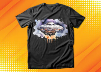 Alien Spaceship T-Shirt