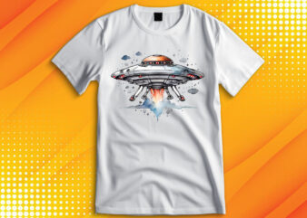 Alien Spaceship T-Shirt