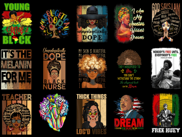 15 black history month shirt designs bundle for commercial use part 16, black history month t-shirt, black history month png file, black his