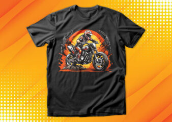 Motorcycle Rider T-Shirt