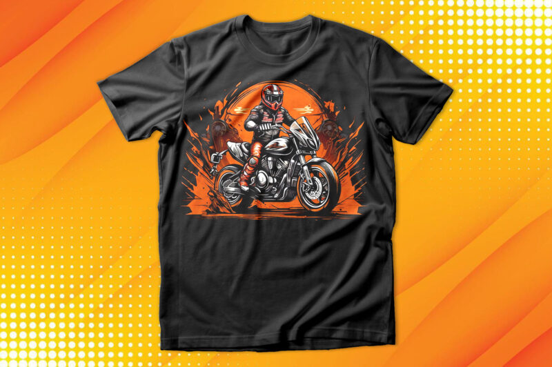 Motorcycle Rider T-Shirt