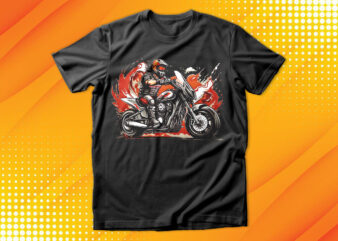 Motorcycle Rider T-Shirt