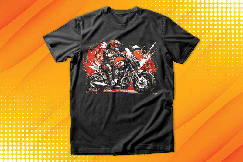 Motorcycle Rider T-Shirt