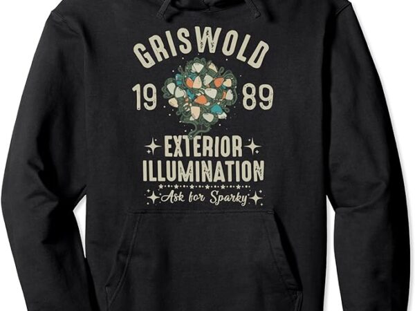 1989 exterior illumination funny christmas lighting pullover hoodie