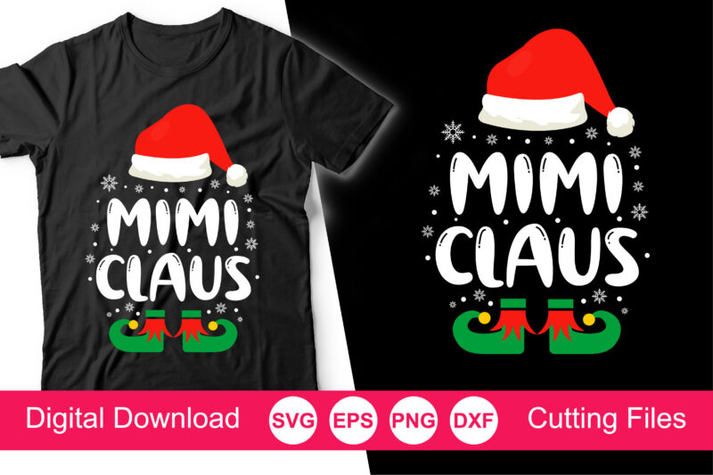 Claus Family Svg Bundle, matching family svg t-shirt, christmas svg, mama claus, daddy claus, auntie claus, nana claus, papa claus