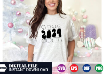 2024 t shirt design, new design 2024, 2024, New Year’s Day, best tshirt design, new tshirt, Festive Season, Happy Holidays, svg design 2024