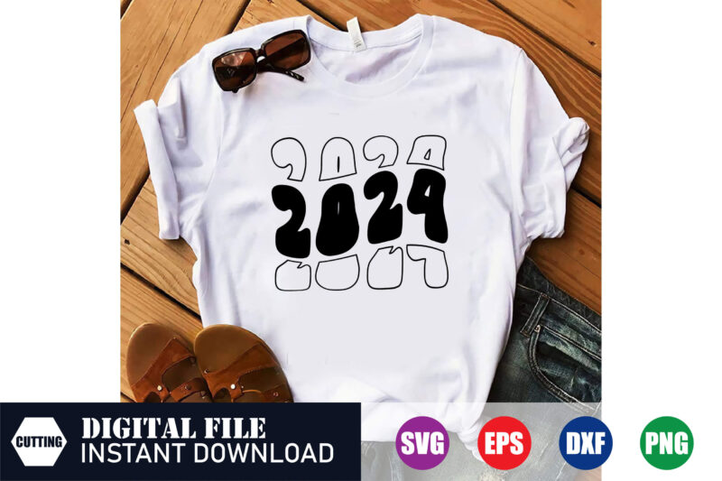 2024 t shirt design, new design 2024, 2024, New Year’s Day, best tshirt design, new tshirt, Festive Season, Happy Holidays, svg design 2024