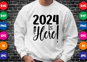 2024 is here! Shirt design print template