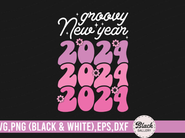 Retro pink new year quote svg t shirt design online