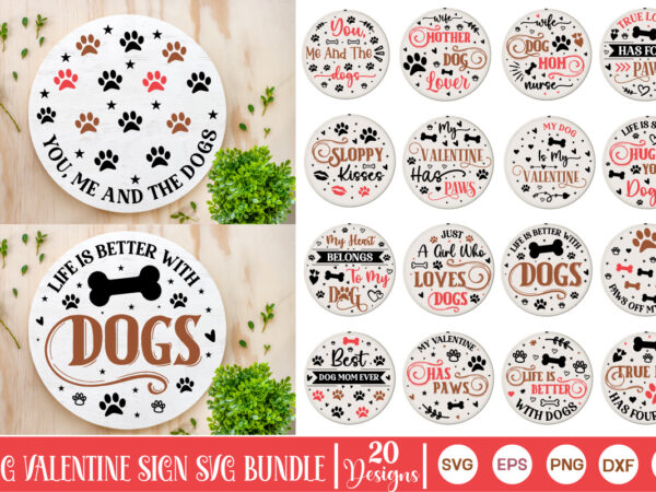 Dog valentine sign svg bundle, dog valentine sign t-shirt bundle, dog valentine sticker svg bundle, valentine dog bundle svg, valentine dog