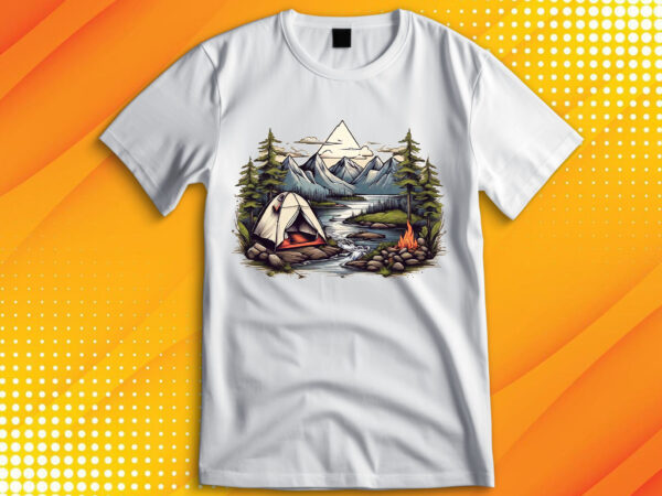 Mountain river t-shirt