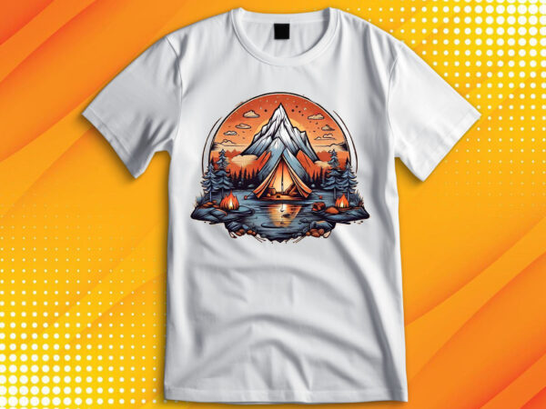 Mountain river t-shirt