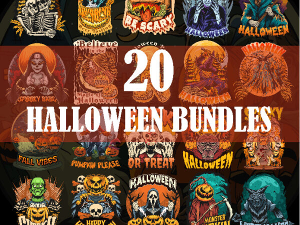 20 best selling halloween bundles