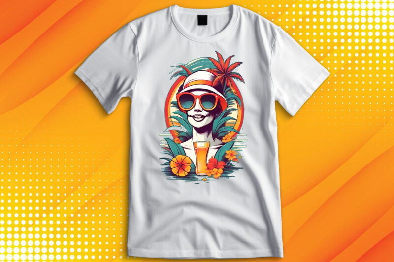 Summer Sunset Beach T-Shirt