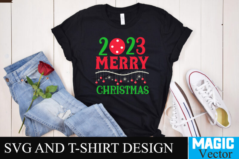 2023 Merry Christmas SVG Cut File