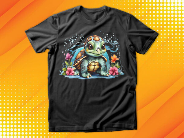 Baby sea turtle t-shirt
