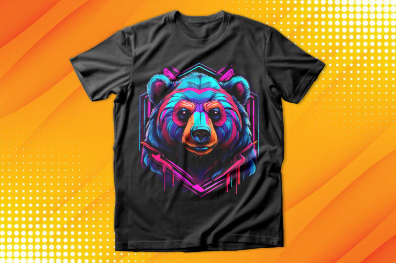 Neon Bear T-Shirt