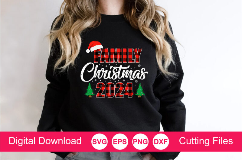 Family Christmas 2024 TShirt, Christmas Shirt Svg, Family Christmas