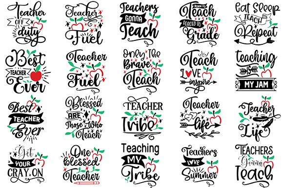 Teacher SVG Bundle, Teacher Svg, School svg, Teach Svg, Students, Back to School svg, Cut Files for Cricut, Silhouette, PNG