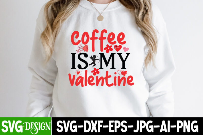 Valentine’s Day T-Shirt Design Bundle, Happy Valentine’s Day T-Shirt Design, Valentine SVG Bundle, Valentine’s Day Sublimation PNG, Love