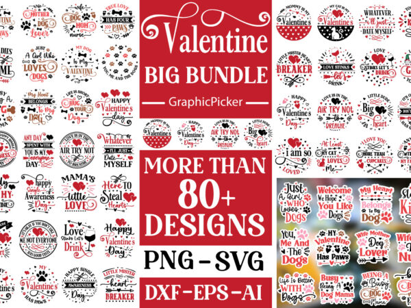 Valentine mega svg bundle, valentine bundle svg, valentine svg, valentine’s day svg bundle, valentine’s day bundle,t-shirt,