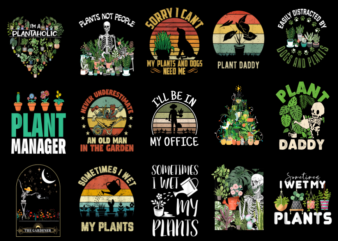 15 Gardening Shirt Designs Bundle For Commercial Use Part 3, Gardening T-shirt, Gardening png file, Gardening digital file, Gardening gift,