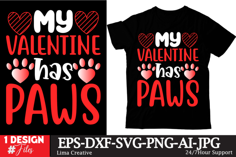 Valentine’s DSay T-shirt Design Bundle