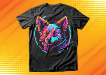 Neon Dog T-Shirt