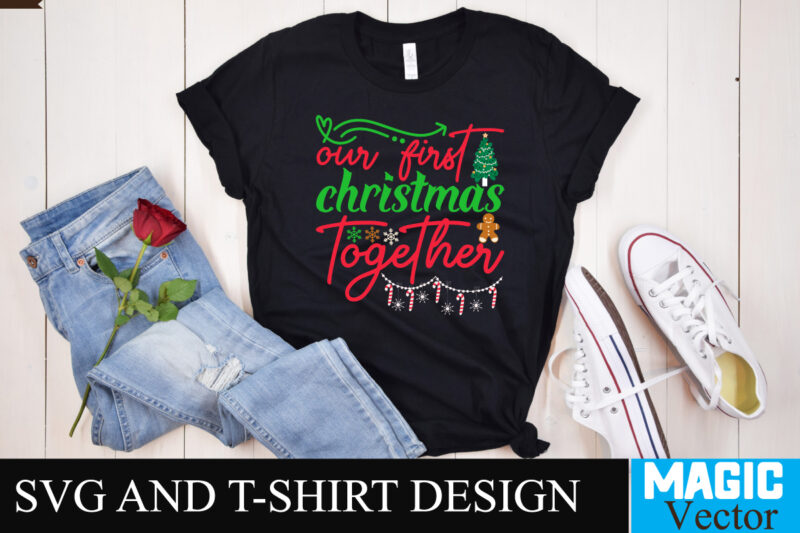 Our first Christmas together SVG Cut File