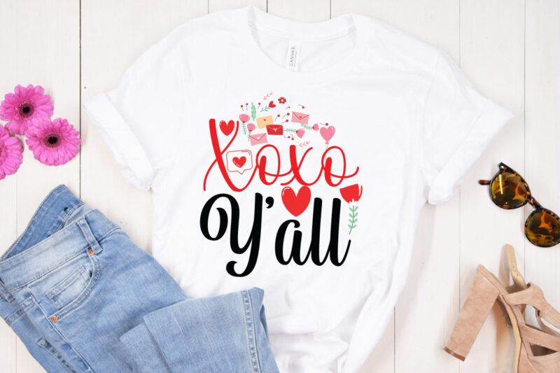 Valentine’s Day SVG bundle, Happy Valentine’s Day T-Shirt Design , Valentine Quotes, New Quotes, bundle svg, Valentine day, Love, Retro Vale