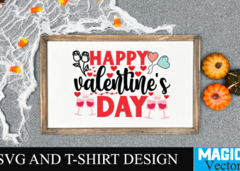 Happy Valentine’s Day SVG Cut File