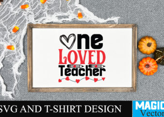 0ne Love Teacher SVG Cut File
