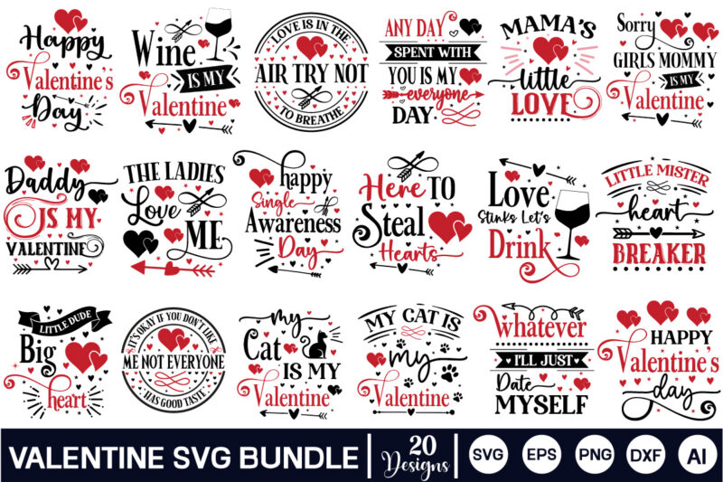 Valentine Mega SVG Bundle, valentine Bundle SVG, valentine SVG, valentine’s Day SVG Bundle, valentine’s Day bundle,t-Shirt,