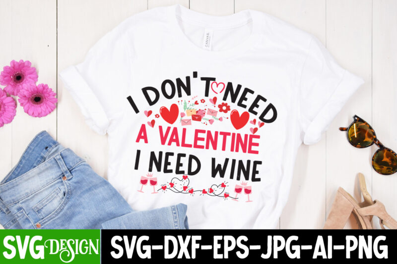 Valentine’s Day SVG bundle, Happy Valentine’s Day T-Shirt Design , Valentine Quotes, New Quotes, bundle svg, Valentine day, Love, Retro Vale