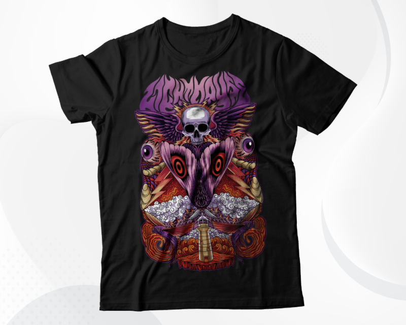 Psychedelic Streetwear Designs | T-Shirt Designs Bundle | Streetwear Designs | Aesthetic Design | Shirt Designs | Graphics Shirt | DTF | DTG