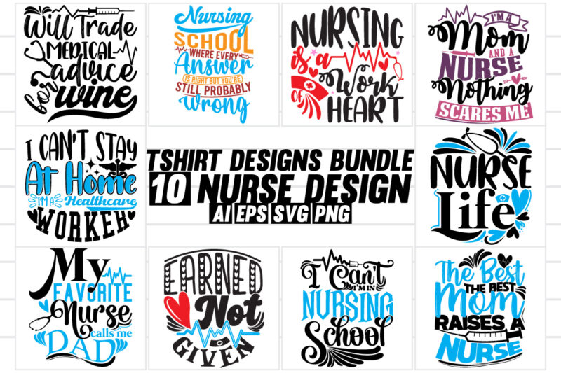 nurse retro shirt design, trendy nurse typography design best nurse ever greeting heart love nurse gift, funny nurse mom nursing school tees