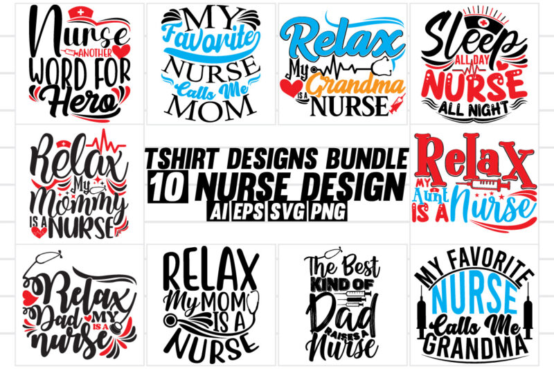 nurse occupation funny nursing typography design, favorite nurse mom nurse and dad nurse funny nurse lover quote design