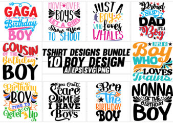 birthday boy motivational and inspirational saying, funny boy cute kids boy typography retro graphic design vector illustration