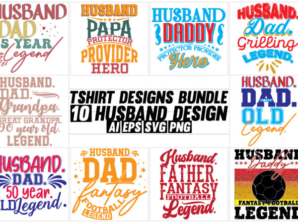 Husband typography retro vintage text style design, birthday gift husband lover quote, inspirational greeting husband lettering design