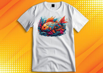 Big Fish Catching T-Shirt