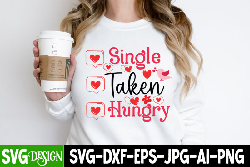 Valentine’s Day T-Shirt Design Bundle, Happy Valentine’s Day T-Shirt Design, Valentine SVG Bundle, Valentine’s Day Sublimation PNG, Love