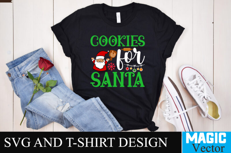 Cookies for Santa SVG Cut File