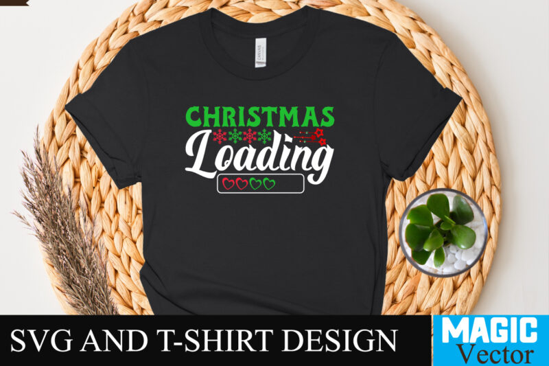 Christmas Loading SVG Cut File