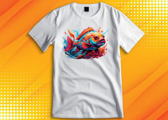 Big Fish Catching T-Shirt