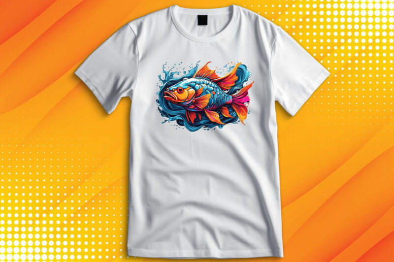 Big Fish Catching T-Shirt