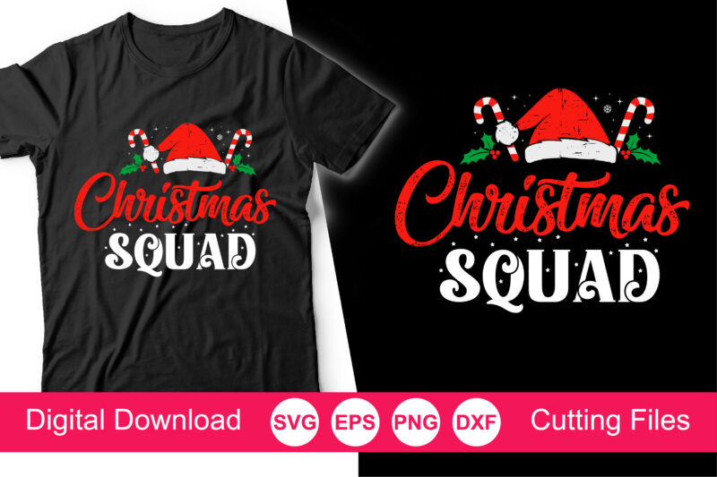 Christmas Squad Svg, Christmas Svg, Merry Christmas Svg,Santa Claus Svg, Kids Christmas Svg, Snowman Svg, Christmas Shirt Svg, Holiday Gift