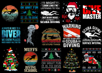 15 Scuba Shirt Designs Bundle For Commercial Use Part 8, Scuba T-shirt, Scuba png file, Scuba digital file, Scuba gift, Scuba download, Scub